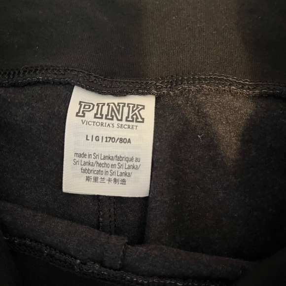 (3) EUC BUNDLE PINK VS LEGGINGS AND SHIRT SIZE L - Picture 6 of 9